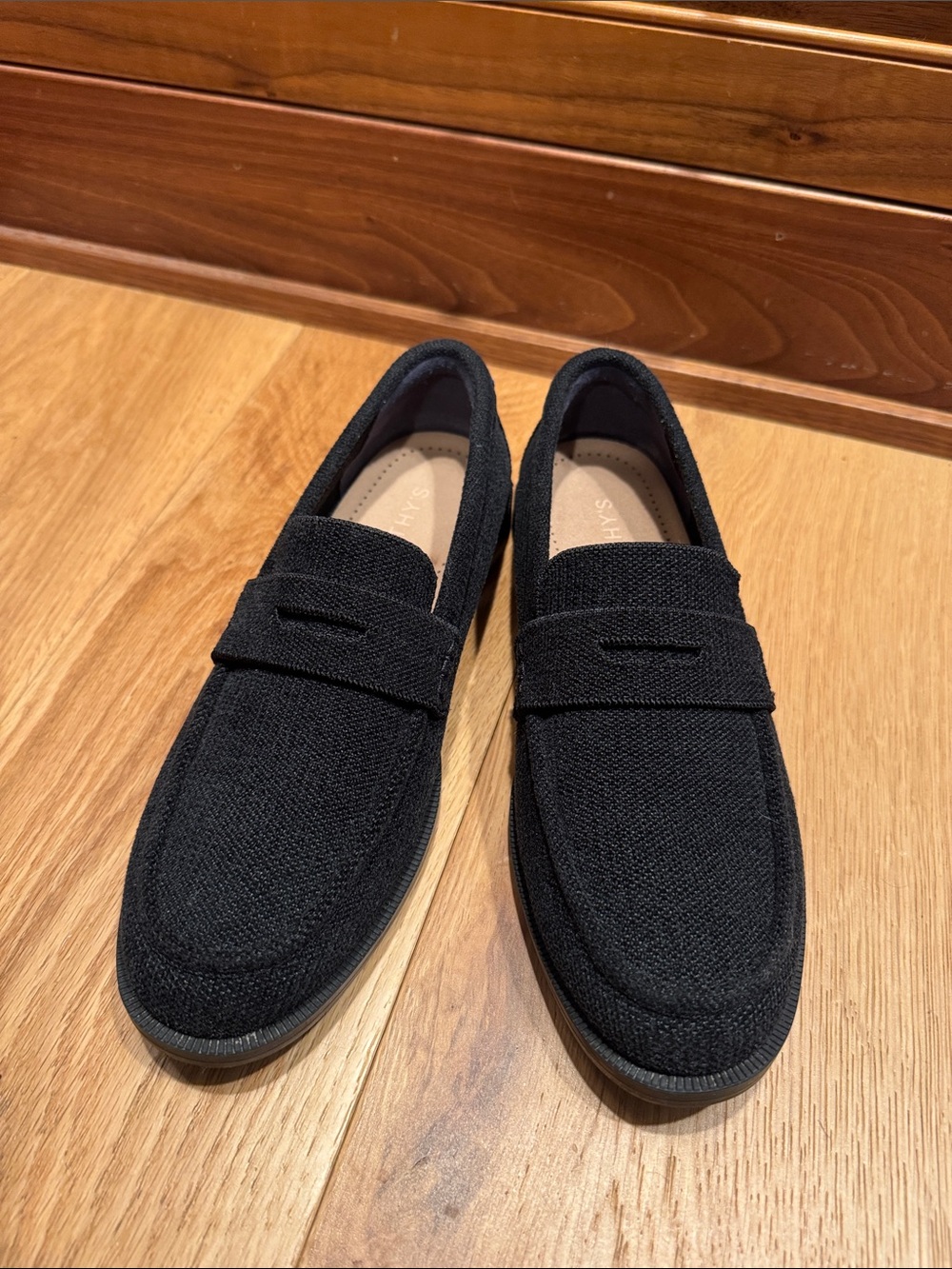Rothy's Women’s Black Knit Penny Loafers
